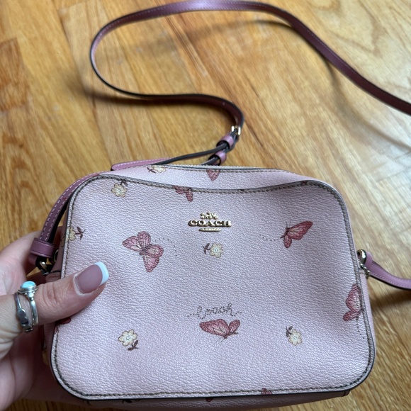 Coach Butterfly Crossbody bag pink - Picture 4 of 16